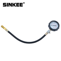 17pc silnik wysokoprężny Tester ciśnienia w cylindrze kompresyjnym zestaw wskaźników SK1028 4
